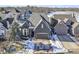 Well-maintained single-Gathering home with a two-car garage, lush front yard, and a welcoming, traditional facade at 11338 Bayhill Way, Indianapolis, IN 46236