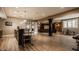 Finished basement featuring a stylish bar, projector screen, and modern finishes at 11573 Bent Tree Ct, Zionsville, IN 46077