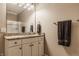 Elegant bathroom featuring granite countertop, modern fixtures, and walk in shower at 11573 Bent Tree Ct, Zionsville, IN 46077
