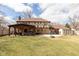 Beautiful backyard with a patio area perfect for outdoor dining and entertaining at 12107 Castle Row Overlook, Carmel, IN 46033