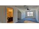 Bonus room with a bathroom and window with carpet floors at 1223 Blackthorne S Trl, Plainfield, IN 46168