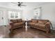 Inviting living area with hardwood floors and large windows providing ample natural light at 1420 E Market St, Indianapolis, IN 46201