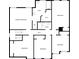 Detailed floor plan showcasing bedrooms, bathrooms, walk-in closet, and primary bedroom layout at 1535 Arbor Springs Dr, Brownsburg, IN 46112