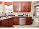 Bright kitchen featuring stainless steel appliances, and generous counter space at 1905 Windsor Ln, Danville, IN 46122