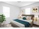 Inviting bedroom features a plush bed, soft lighting, and a calming color palette at 1912 Glenridge Dr, Indianapolis, IN 46218