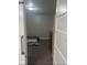Bedroom with gray carpet, bed, and dresser at 2122 George St, Anderson, IN 46016