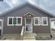 Exterior elevation of a cozy home with a tidy front yard at 2122 George St, Anderson, IN 46016