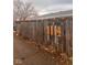 View of a wooden fence at 2122 George St, Anderson, IN 46016