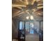 Living room showcasing decorative lighting and an open floor plan to the dining area at 2122 George St, Anderson, IN 46016