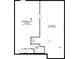 Basement floor plan features a recreation room, a storage area, and a basement bathroom at 2194 Walnut Fork Dr, Whitestown, IN 46075
