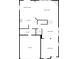 Floor plan featuring breakfast nook, kitchen, Gathering room, dining area, living room and garage at 4140 Congaree Dr, Indianapolis, IN 46235