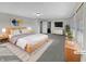 Spacious main bedroom with ensuite bathroom and ample closet space at 4140 Congaree Dr, Indianapolis, IN 46235