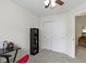 Bright bedroom with a closet and doorway at 5832 Emmert Way, Indianapolis, IN 46221