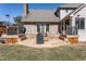 Spacious deck, seamlessly transitioning into the grassy yard, providing a beautiful outdoor retreat at 7411 Perrier Dr, Indianapolis, IN 46278