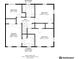 Upstairs floor plan featuring 4 bedrooms including primary bedroom with ensuite bathroom at 803 Hickory Way, Noblesville, IN 46062