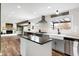 Bright kitchen with subway tile, stainless steel appliances, and open floorplan at 803 Hickory Way, Noblesville, IN 46062