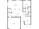 Main floor showcasing the living room, kitchen, dining area, and garage at 8310 Bearberry Ln, Pendleton, IN 46064