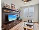 Exercise room with pilates reformer and storage shelves at 14904 Tiago Ln, Fishers, IN 46040