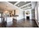 Spacious open-concept living room and kitchen area with modern finishes at 15694 Provincial Ln, Fishers, IN 46040