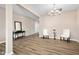 Open concept living room featuring durable flooring and bright natural light at 1692 S Centennial Ave, New Palestine, IN 46163