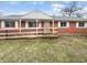 Charming brick ranch home with a welcoming front porch and well-maintained yard at 17 Crestview Dr, Greenwood, IN 46143