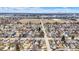 A sprawling neighborhood seen from above, offering a glimpse of the city skyline at 2002 Fisher Ave, Indianapolis, IN 46224