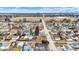 Aerial view of a home in a neighborhood close to local amenities and with easy commutes at 2002 Fisher Ave, Indianapolis, IN 46224