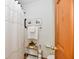 Bathroom with shower featuring a decorative shower curtain and a towel rack at 226 Sandbrook Cir, Noblesville, IN 46062