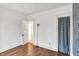 Cozy bedroom featuring wood floors and natural light, creating a bright space at 3011 S 550 W, Columbus, IN 47201