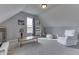 A flex room with large windows, neutral walls and carpet at 4034 W 700 S, Shelbyville, IN 46176