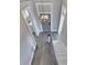 Bright hallway features wood floors and modern lighting at 4034 W 700 S, Shelbyville, IN 46176
