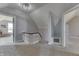 A landing features railings and access to other rooms at 4034 W 700 S, Shelbyville, IN 46176