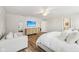 Bright primary bedroom featuring a sitting area and ample storage space at 4905 Andover Pkwy, Westfield, IN 46062