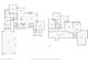 Floor plans for the first floor and basement, outlining the layout of the entire home at 580 Exmoor Dr, Carmel, IN 46032