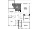 Upstairs floor plan includes the primary bedroom suite, three additional bedrooms, and a loft at 7348 Deerberg Dr, Indianapolis, IN 46259