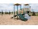 Community playground provides ample play area for children of all ages at 7348 Deerberg Dr, Indianapolis, IN 46259
