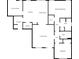 Detailed floor plan showcasing the layout of the home, including rooms and dimensions at 1114 Northfield Ln, Anderson, IN 46011
