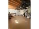 An unfinished basement featuring mechanicals, exposed ceiling, and vinyl wrapped insulation at 12461 Hawks Landing Dr, Fishers, IN 46037