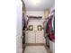 Organized closet with ample storage space, featuring shelving and drawers for efficient clothing management at 13414 Allegiance Dr, Fishers, IN 46037