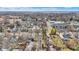 Aerial view of a tree-lined neighborhood showcasing mature trees and traditional homes at 139 S Ritter Ave, Indianapolis, IN 46219