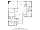 Detailed floor plan featuring four bedrooms, three baths, sunroom, and living room totaling 4280 sq ft at 15745 Market Center Dr, Carmel, IN 46033
