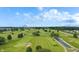 Aerial view of golf course and community at 16401 Brigham Ln, Westfield, IN 46074