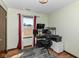 Bright bedroom features a large window for abundant natural light and neutral decor at 22569 State Road 37 N, Noblesville, IN 46060