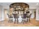 Basement bar area with seating and unique mirrored ceiling at 2766 S Honey Creek S Rd, Greenwood, IN 46143