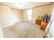 Bedroom with neutral carpeting, bright window and neutral-colored walls at 4533 W 600 N, Fairland, IN 46126
