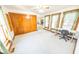 Spacious bedroom features wood closet doors, neutral carpet and bright natural light at 4533 W 600 N, Fairland, IN 46126