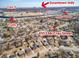 Aerial view showcasing the property's location near downtown Indy and the racetrack at 4953 Mccray St, Indianapolis, IN 46224