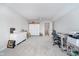 Neutral bedroom featuring a window, white trim and ceiling fan at 6459 Canak Dr, Avon, IN 46123