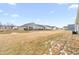 Expansive backyard showcasing the generous lot size and neighborhood setting at 1230 Maumee Ct, Greenfield, IN 46140