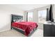 Cozy bedroom featuring a comfortable bed, great lighting and an entertainment area at 1230 Maumee Ct, Greenfield, IN 46140
